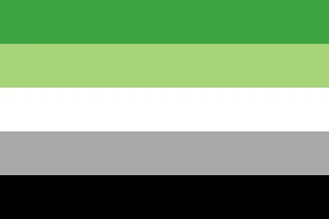 Aromantic Pride Flag