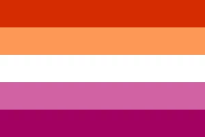 Lesbian Community (5 Stripe) Pride Flag
