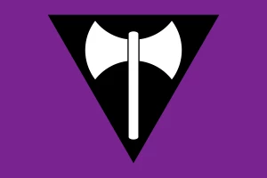 Lesbian Larbys Pride Flag